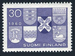 Finland 366, MNH. Mi 515. New Towns,1960. Hyvinkaa,Kouvola,Riihimaki,Rovaniemi,  - Ongebruikt