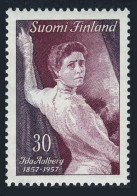 Finland 351, MNH. Michel 485. Ida Aalberg,birth Centenary,1957. Finnish Actress. - Unused Stamps