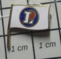 1010 Pin's Pins / Beau Et Rare / MARQUES / MAGASIN LECLERC DRAPEAU - Marche