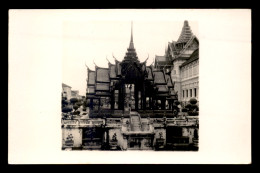 THAILANDE - PAGODE - CARTE PHOTO ORIGINALE - Thailand