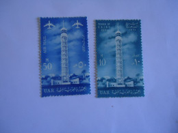 EGYPT UAR    MNH   STAMPS  MONUMENTS 2    1961 - Autres & Non Classés