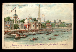 CONTRE LA LUMIERE - PARIS, EXPOSITION UNIVERSELLE 1900 - Halt Gegen Das Licht/Durchscheink.