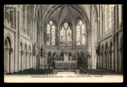 INSTITUTION REGIONALE DES SOURDES-MUETTES  - LARNAY (VIENNE) - INTERIEUR DE LA CHAPELLE - Salud