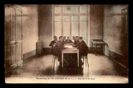 JEUX DE DAMES - PARTIE AU SANATORIUM DE LA GUICHE (SAONE-ET-LOIRE) - Otros & Sin Clasificación