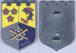 Insigne De L'Etablissement Régional Du Matériel Des Alpes - Esercito