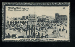 Marrakech Place Djemma El Fna Chocolat Suchard Image Chromo 6 X 10 Cm - Suchard