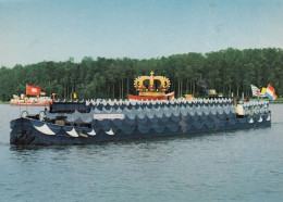 PENICHE INDEPENDANCE150 ANS DE LA BELGIQUE  .GRAND DUCHE DE LUXEMBOURG - Houseboats