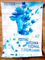 Affiche Ciné Orig FESTIVAL INTERNATIONAL DU FILM D'AMIENS 40x60CM EDITION 2023 - Affiches