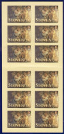 D46 Slowenien Slovenia 2003 MiNr. 450 ** MNH Booklet 12x D Stamp Christmas The Birth Of Christ Painting Art - Slovénie