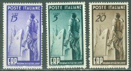 Italie   Yvert 539/541  Ou  Sassone 601/603  * * TB    - 1946-60: Mint/hinged