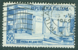 Italie   Yvert  623  Ou  Sassone  685  Ob   TB  - 1946-60: Oblitérés