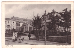 BAD EMS - NEUES BADEHAUS (carte Animée) - Bad Ems