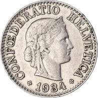 Monnaie, Suisse, 10 Rappen, 1934 - Autres & Non Classés