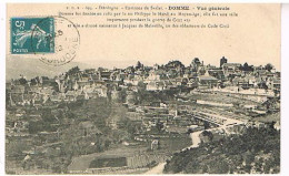 24  DOMME VUE GENERALE  1912 - Domme