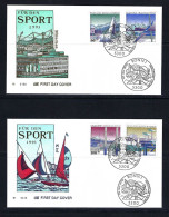 BUND Komplettsatz Mi-Nr. 1650 - 1653 (2 Belege) Sporthilfe - Siehe Bild - 1991-2000