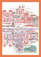 A291 / 295 VIENNE 1985 FDC ( Timbre ) - Non Classés