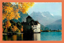 A260 / 173 Lac Léman - Chateau De Chillon Et Les Dents Du Midi - Au