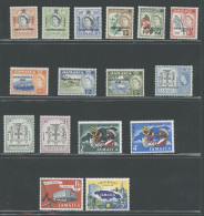 1962-63 JAMAICA - Elisabetta II - Indipendenza - Stanley Gibbons N. 181-96 - Serie 16 Valori - MNH** - Sonstige & Ohne Zuordnung