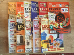 L'Echo De La Timbrologie Année 1999 Complète Soit 11 Numéros à 0.73 La Revue. - Francés