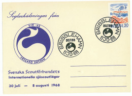 SC 18 - 240 SWEDEN, Scout - Cover - 1968 - Covers & Documents