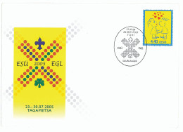 SC 18 - 684 ESTONIA, Scout - Cover - 2005 - Lettres & Documents