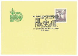 SC 18 - 1020 AUSTRIA, Scout - Cover - 1966 - Covers & Documents