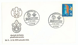 SC 18 - 808 GERMANY, Scout - Cover - 1970 - Lettres & Documents