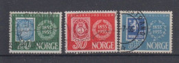 NOORWEGEN - Michel - 1955 - Nr 390/92 - Gest/Obl/Us - Usados