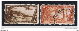 REGNO:  1932  P.A.  DECENNALE  -  S. CPL. 2  VAL. US. -  SASS. A 42/43 - Correo Aéreo