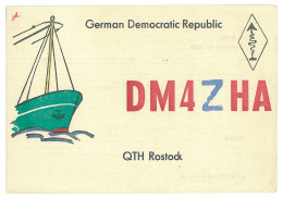 Q 32 - 361-a SHIP, German Democratic Republic - 1968 - Radio-amateur