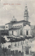 ITALIE - Asiago (M 1000) - II Duomo  - Vue Panoramique De La Cathédrale - De L'extérieure - Carte Postale Ancienne - Vicenza