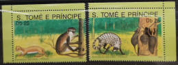 Sao Tome Principe 1991 Klbg Tiere Mi 1283/88** Nur 2v Von 65v Im Angebot - São Tomé Und Príncipe