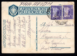 SOMALIA, I.P. CARTOLINA FRANCHIGIA MILITARE, F32, 1935 MOGADISCIO ASCOLI P. RARO - Somalia