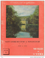 Revue Saint-andré De L'eure Et Nonancourt  Vie Et Art En  Normandie N° 18 1963 - Normandie