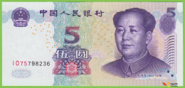 Voyo CHINA 5 Yuan 2005 P903a B4110a IO75 UNC - Cina
