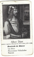 Chromo Image Cartonnee  - Histoire - Peinture -  Albert Durer -  Portrait De Durer - Geschichte