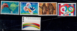 SWITZERLAND 1989 ANNUAL EVENTS MI No 1397-401 MNH VF!! - Unused Stamps