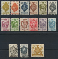 Liechtenstein 25-39 Persönlichkeiten Wappen Luxus Postfrisch MNH Kat.-Wert 40,00 - Storia Postale