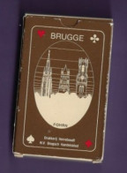 Jeu 54 Cartes Les 52 Monuments De Brugge ..jamais Joué - Barajas De Naipe