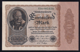 1.000 Mark 15.12.1922 - FZ B - Reichsbank (DEU-92c) - 1000 Mark