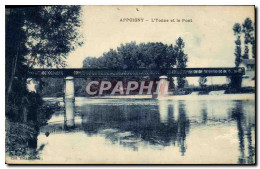 CPA Appoigny L&#39Yonne Et Le Pont - Appoigny