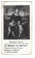 Chromo Image Cartonnee  - Histoire - Peinture - Raphael Sanzio -  La Madone Aux Oiseaux - Geschiedenis