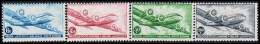 1946. BELGIE. Douglas C-54 Skymaster AIR MAIL Complete Set Perf 11½ Never Hinged.  (Michel 751-754 A) - JF543910 - Unused Stamps