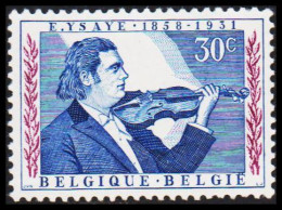 1958. BELGIE. Eugène-Auguste Ysaye Never Hinged. (Michel 1116) - JF543916 - Unused Stamps