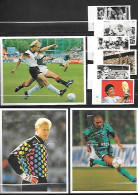 Maldives Série Complète+Blocs+feuillets Non Dentelé Imperf Football CM 98 ** - 1998 – Frankreich