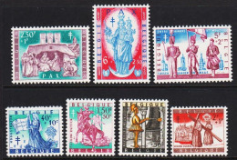 1958. BELGIE. Tuberkulose. Complete Set With 7 Stamps Never Hinged. (Michel 1135-1141) - JF543931 - Nuevos