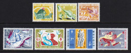 1959. BELGIE. Tuberkulose. Complete Set With 7 Stamps Never Hinged. (Michel 1167-1173) - JF543936 - Nuevos