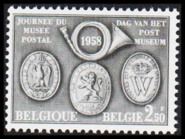 1958. BELGIE. Postmuseum Day Never Hinged. (Michel 1093) - JF543947 - Nuevos