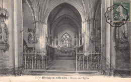 BLANGY SUR BRESLE Choeur De L Eglise 6(scan Recto-verso) MA1759 - Blangy-sur-Bresle