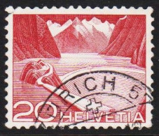 1949. HELVETIA - SCHWEIZ. Landscapes 20 C Type I Where The Bottom Line On The House Is Missing. A Stamp Mi... - JF543967 - Oblitérés